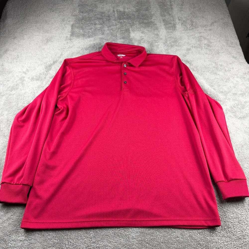 Mizuno Drylite Lightweight Performance Sweatshirt Mens XL‎ Red Long Sleeve